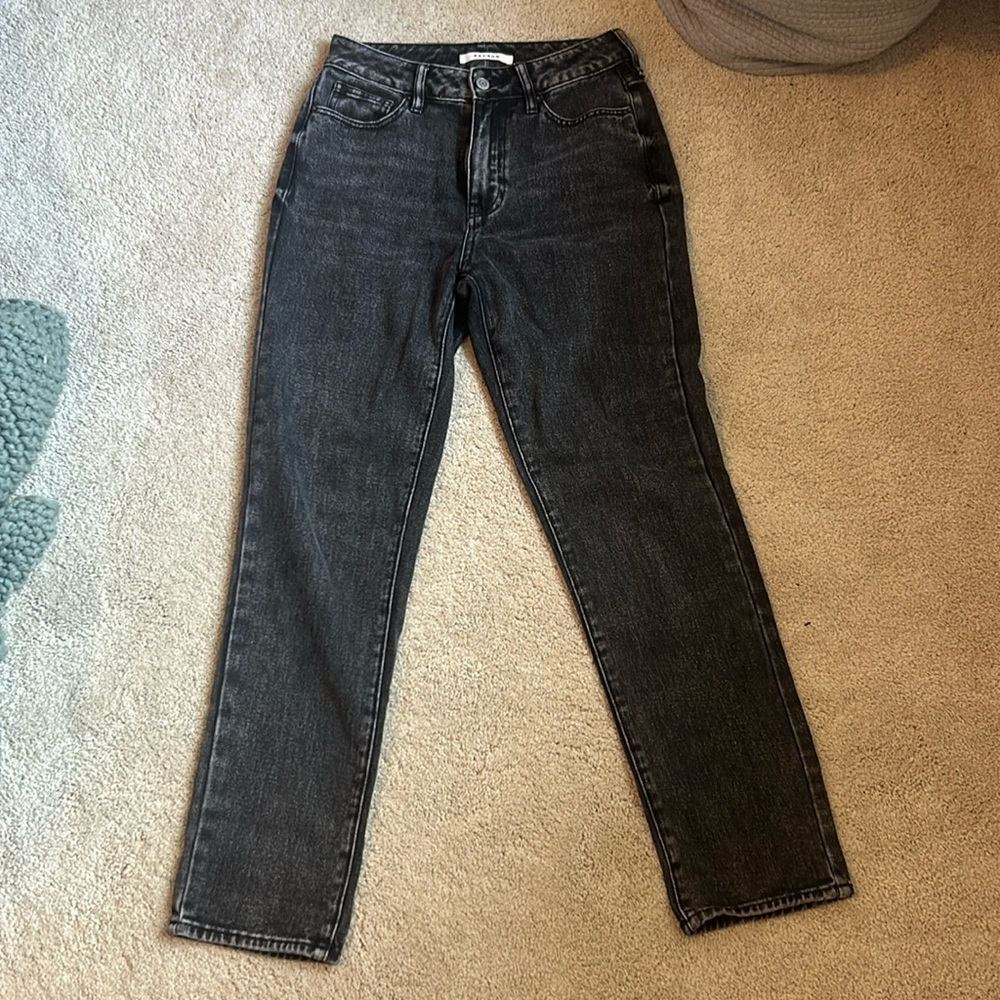 Washed Black Mom Jeans - Pacsun - Size 24